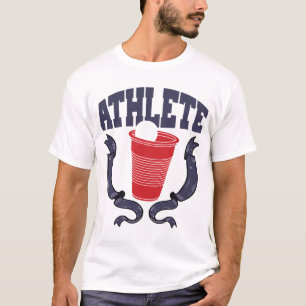 Bier Pong Athlet T-Shirt