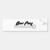 Bier Pong Autoaufkleber (Vorne)