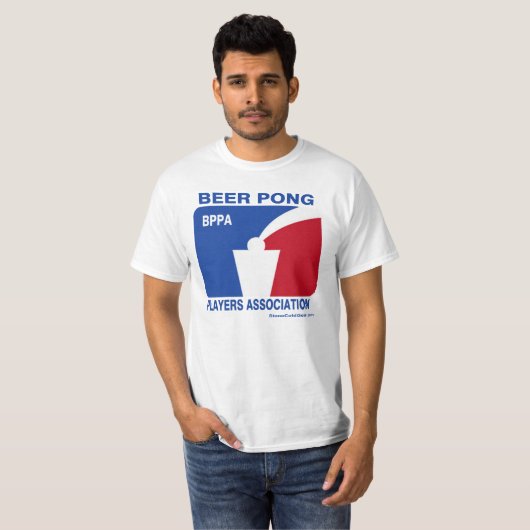 Bier Pong Bälle herein T-Shirt (Vorne ganz)