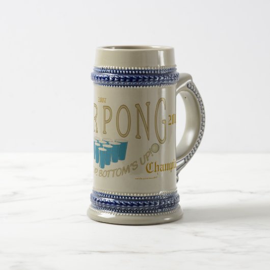 Bier Pong Bierglas (VorderseiteRechts)