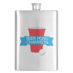 Bier Pong Champion Flachmann