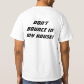 Bier pong, der Champion, prallen nicht auf T-Shirt (Rückseite)