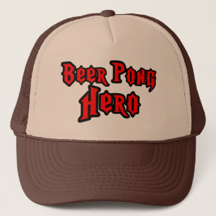 Bier Pong Held Truckerkappe