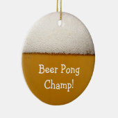 Bier Pong Keramikornament (Rechts)