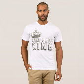 Bier Pong König TShirt (Vorne ganz)