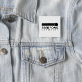 Bier Pong Meister Button (Beispiel)