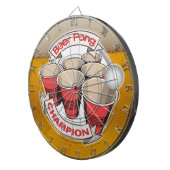 Bier Pong Meister-Dartscheibe Dartscheibe (Vorderseite rechts)