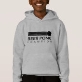 Bier Pong Meister Hoodie (Vorderseite)
