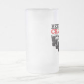 Bier Pong Meister Mattglas Bierglas (Mittel)