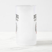 Bier Pong Meister Mattglas Bierglas (Mittel)