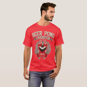 Bier Pong Meister T-Shirt (Vorne ganz)