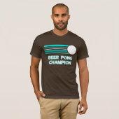 Bier Pong Meister T-Shirt (Vorne ganz)