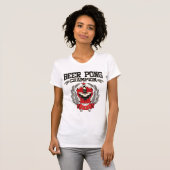Bier Pong Meister T-Shirt (Vorne ganz)