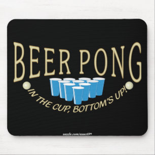 Bier Pong Mousepad