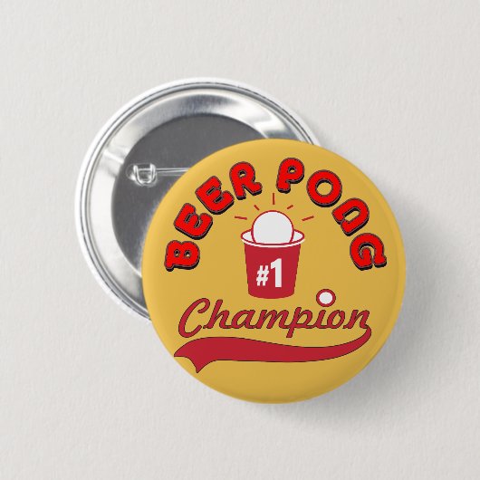 Bier Pong Preis Button (Vorne & Hinten)