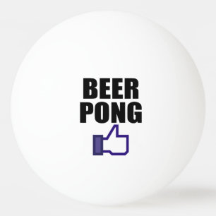 BIER PONG, SO TISCHTENNISBALL