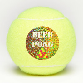Bier Pong Tennis Ball Set 3