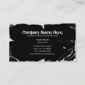 Bier pong visitenkarte (Rückseite)