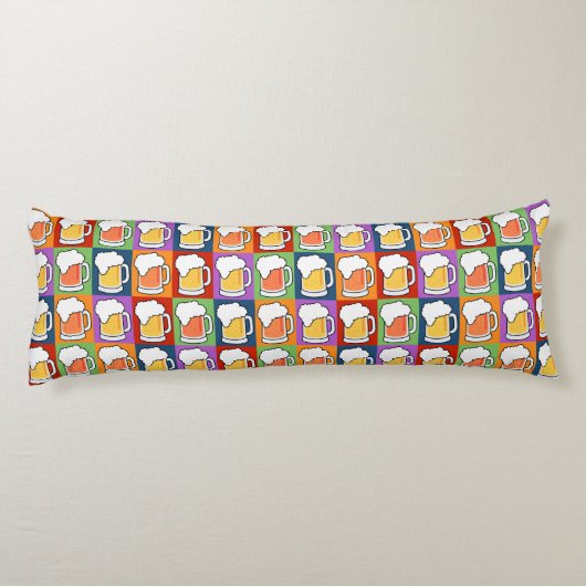 BIER Pop Art Kissen (Rückseite)