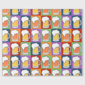 BIER Pop Art Packpapier (Flach)