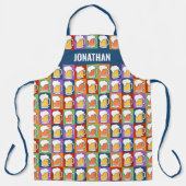 BIER Pop Art Schürze (Vorderseite)