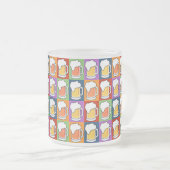 BIER Pop Art Tasse (VorderseiteRechts)
