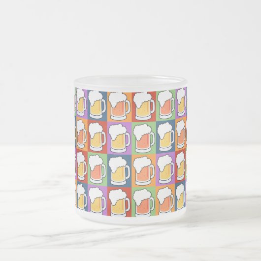 BIER Pop Art Tasse (Mittel)