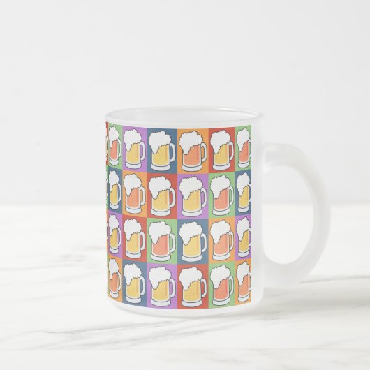 BIER Pop Art Tasse (Rechts)