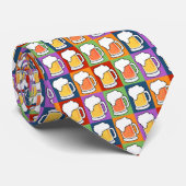 BIER Pop-Kunst-Krawatte Krawatte (Gerollt)