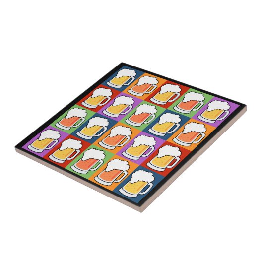 BIER Pop-Kunstfliesen Fliese (Seite)