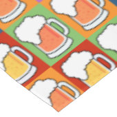 BIER Pop-Kunsttabellenstoffe Tischdecke (Schrägansicht)