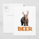 Bier Postkarte (Vorne/Hinten)