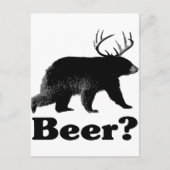 Bier? Postkarte (Vorderseite)