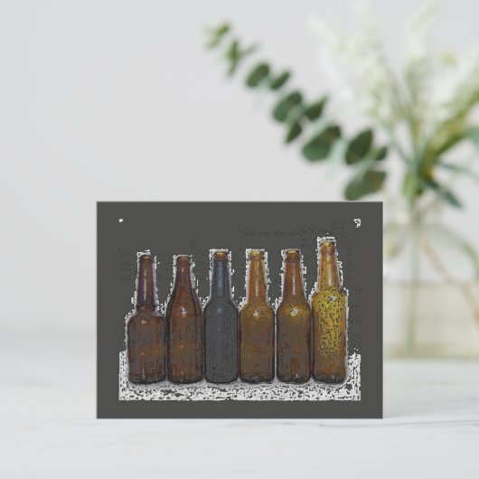 Bier Postkarte (Stehend Vorderseite)