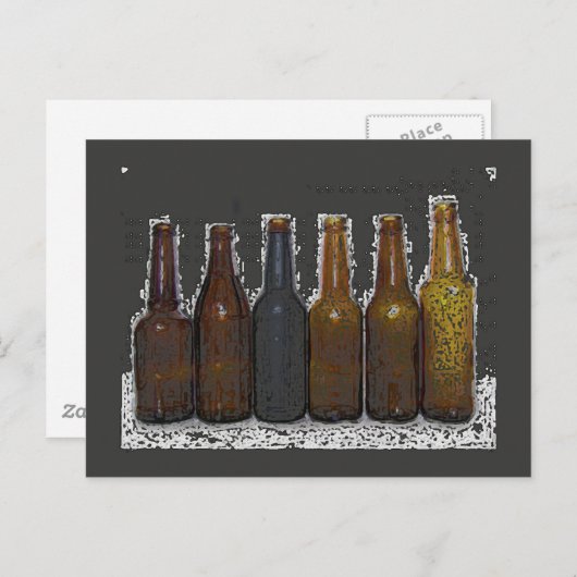 Bier Postkarte (Vorne/Hinten)
