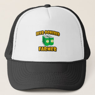 Bier-Powered-Bauer Truckerkappe