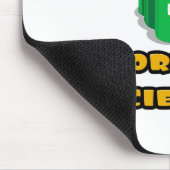 Bier-Powered Forensic Scientist Mousepad (Ecke)