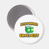 Bier-Powered Urologist Magnet (Vorderseite/Rückseite)