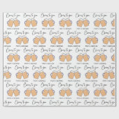 Bier Prost Auf Dich Geschenkpapier (Flach)