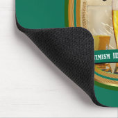 Bier Psychology Mouse Pad Mousepad (Ecke)