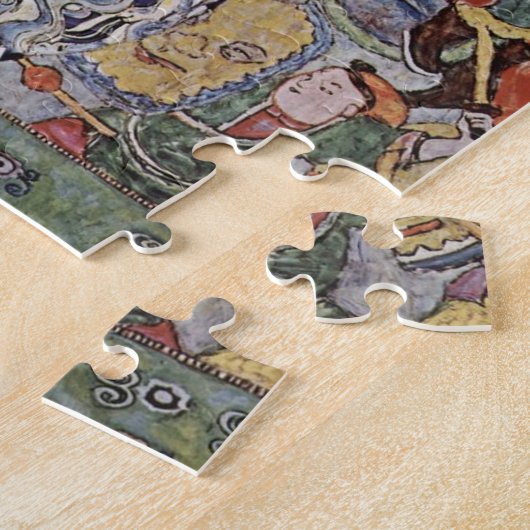 Bier-Puzzlespiel Gustav Klimt Fredericke Maria Puzzle (Seite)