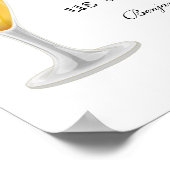 Bier Quote Poster (Ecke)