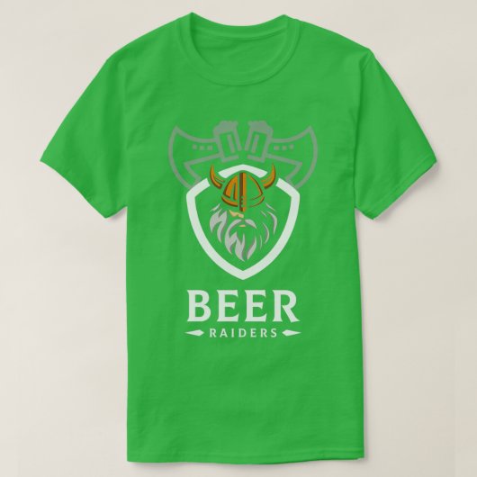 Bier Raiders T-Shirt (Design vorne)