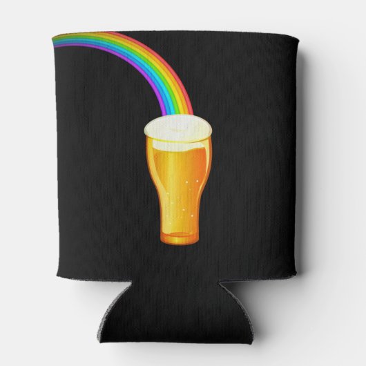 Bier Rainbow Dosenkühler (Rückseite)