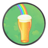 Bier Rainbow Eishockey Puck (Vorderseite)