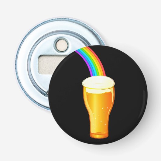 Bier Rainbow Flaschenöffner (Vorderseite)