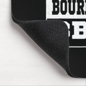 Bier Rauch Grill Schweinefleisch Byrbeque Bourbon Mousepad (Ecke)