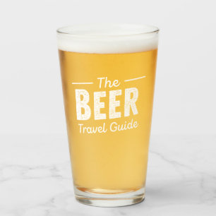 Bier-Reiseführer-Pint-Glas Glas