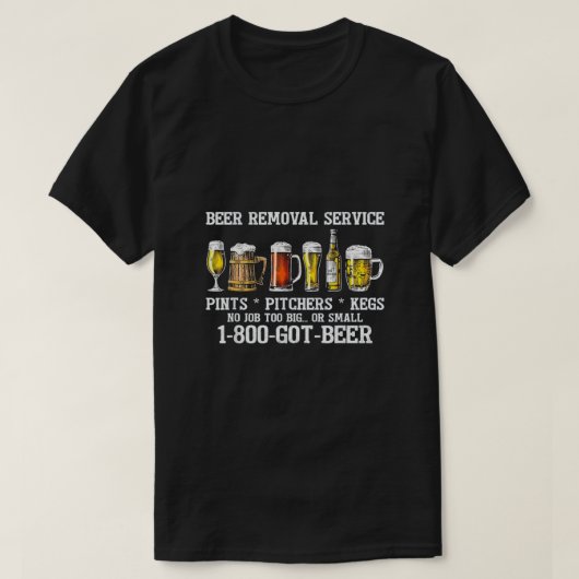 Bier-Remoting-Service Big Small T-Shirt (Design vorne)