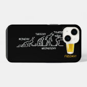 Bier-Revolution iPhone Hülle (Rückseite (Horizontal))